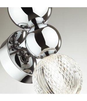 5007/4WL L-VISION ODL23 419 хром/прозрачный/металл/акрил Бра LED 4W 4000K 230Лм CRYSTAL-foto5