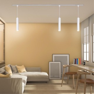 357896 PORT NT19 078 белый Светильник трековый однофазный трехжильный IP20 LED 3000K 12W 160-265V MODO-foto3