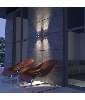 358572 STREET NT21 317 темно-серый Ландшафтный настенный светильник IP54 LED 4000K 16W 85-265V CALLE-foto3