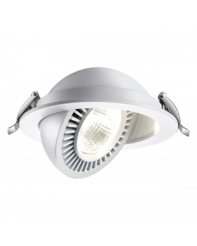 358817 SPOT NT21 252 белый Светильник встраиваемый светодиодный IP20 LED 18W 1600Лм 4000K 220V GESSO-foto4