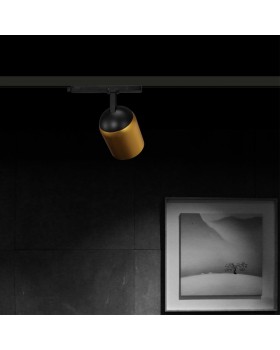 358516 PORT NT21 087 золото Светильник трековый однофазный трехжильный IP20 LED 4000K 25W 220V KAMP-foto3