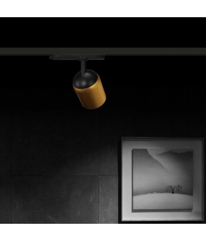 358516 PORT NT21 087 золото Светильник трековый однофазный трехжильный IP20 LED 4000K 25W 220V KAMP-foto3