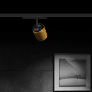 358516 PORT NT21 087 золото Светильник трековый однофазный трехжильный IP20 LED 4000K 25W 220V KAMP-foto3