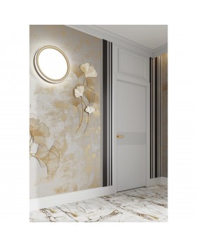 3054/DL PALE SN 034 Светильник пластик/белый/золотистый LED 48Вт 3000-6000К D395 IP43 пульт ДУ SHINY-foto4