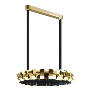 4993/80L L-VISION ODL23 375 золотой/черный Люстра LED 80W 3000K ASTURO-foto5