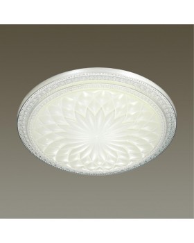 2082/DL PALE SN 071 Светильник пластик/белый/прозрачный LED 48Вт 3000-6000K D400 IP43 пульт ДУ DEGIRA-foto4