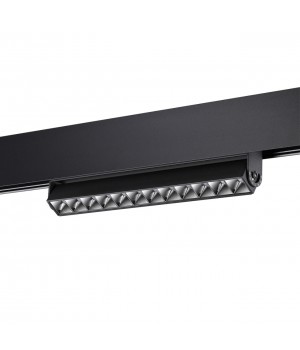 358543 SHINO NT21 048 черный Трековый светильник для низковольного шинопровода IP20 LED 4000K 12W 48V FLUM-foto5