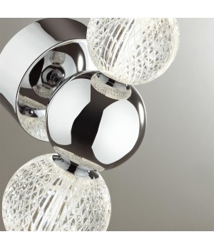 5007/7WL L-VISION ODL23 419 хром/прозрачный/металл/акрил Бра LED 7W 4000K 380Лм CRYSTAL-foto5