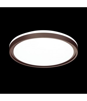 3044/EL PALE SN 028 Светильник пластик/белый/коричневый LED 72Вт 3000-6000К D495 IP43 пульт ДУ NAVIL-foto3