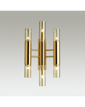 4690/6W HALL ODL20 425 золотой/янтарный Бра G9 6*40W PEKA-foto3