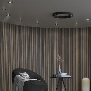 358790 SPOT NT21 244 черный Светильник встраиваемый светодиодный IP20 LED 15W 4000K 1600Лм 110-265V BIND-foto3