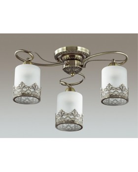 3070/3C COMFI LN16 067 бронзовый Люстра потолочная E27 3*40W 220V CITADELLA-foto3