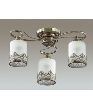 3070/3C COMFI LN16 067 бронзовый Люстра потолочная E27 3*40W 220V CITADELLA-foto3