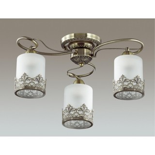 3070/3C COMFI LN16 067 бронзовый Люстра потолочная E27 3*40W 220V CITADELLA-foto3