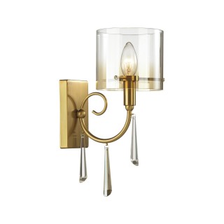 4886/1W HALL ODL_EX23 41 бронзовый/янтарн./металл/стекло Бра E14 1*40W NICOLE-foto5