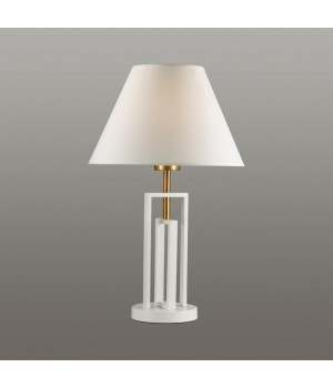 5291/1T NEOCLASSI LN23 188 белый, латунь Настольная лампа E27 1*60W 220V FLETCHER-foto3