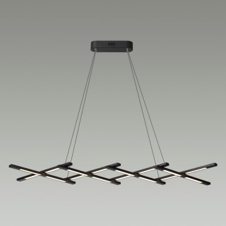 4366/90L HIGHTECH ODL23 145 черный/металл/акрил Подвесной моделируемый светильник IP20 LED 70W 2800Лм 3000K RUDY-foto3