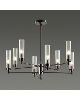 5275/8C CLASSI LN23 121 черный хром Люстра потолочная E14 8*40W 220V KAMILLA-foto3