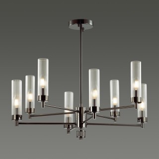 5275/8C CLASSI LN23 121 черный хром Люстра потолочная E14 8*40W 220V KAMILLA-foto3