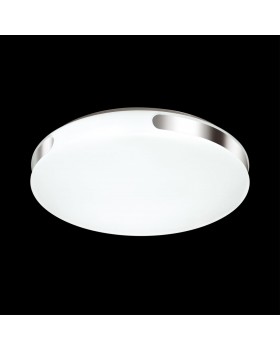 3040/DL PALE SN 022 Светильник пластик/белый/хром LED 48Вт 4000К D400 IP43 VALE-foto3