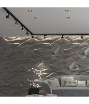 358720 PORT NT21 120 черный/золото Трехфазный трековый светодиодный светильник IP20 LED 4000K 10W 100-265V KNOF-foto4