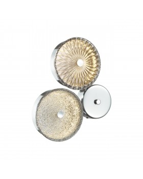 5416/14WL L-VISION ODL_EX23 11 хром/св.коричневый/св.серый металл/стекло Бра LED 14W 4000K CARAMELLA-foto5