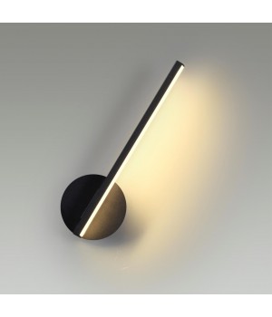 5605/9WL LEDIO LN23 022 черный Настенный светильник LED 9W 3000К 624Лм 220V ELERI-foto2