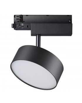 358759 PORT NT21 122 черный Трехфазный трековый светодиодный светильник IP20 LED 24W 4000K 2100Лм 100-265V PROMETA-foto4