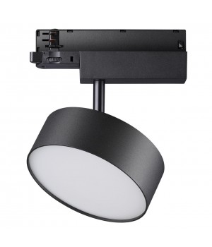 358759 PORT NT21 122 черный Трехфазный трековый светодиодный светильник IP20 LED 24W 4000K 2100Лм 100-265V PROMETA-foto4
