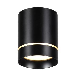 357685 OVER NT18 204 черный Накладной светильник IP20 LED 3000K 9W 160-265V ARUM-foto4