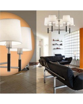 2266/1W MODERN ODL12 360 никель/абажур рогожка Бра c выкл E14 40W 220V GLEN-foto3