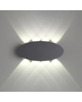 358564 STREET NT21 318 темно-серый Ландшафтный настенный светильник IP54 LED 4000K 8W 85-265V CALLE-foto4