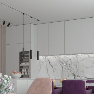 358495 PORT NT21 084 черный Светильник трековый однофазный трехжильный IP20 LED 4000K 12W 220V MAIS LED-foto3