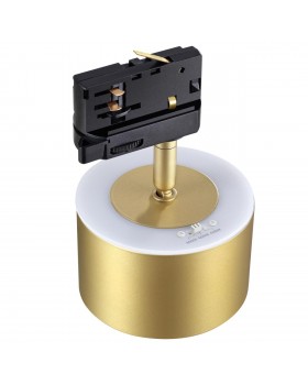 358978 PORT NT22 119 бронза св. Трехфазный трековый светильник с переключ. цв. температуры IP20 LED 3000К\4000К\6000К 12W вниз + 3W вверх 110-265V GIR-foto7