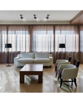 358260 OVER NT19 205 черный Накладной светильник IP20 LED 9W 160-265V ARUM-foto3