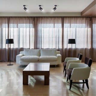 358260 OVER NT19 205 черный Накладной светильник IP20 LED 9W 160-265V ARUM-foto3