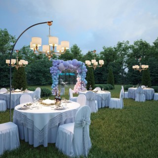 4727/6 MODERN ODL20 355 золотой/стекло//кремовый Люстра E14 6*40W 220V VOSTA-foto3