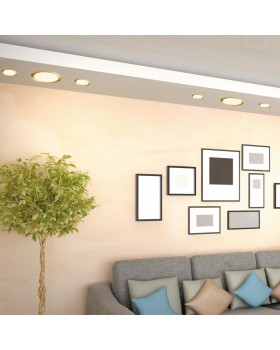 358956 SPOT NT22 230 бронза светлая Встраиваемый светодиодный светильник с переключателем цветовой температуры IP20 LED 3000К\4000К\6000К 20W 220V LAN-foto3