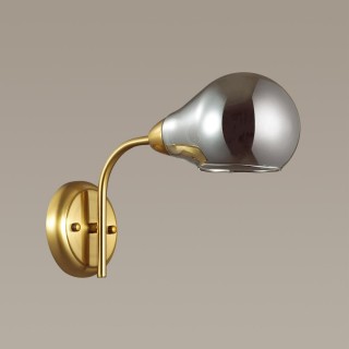 4445/1W MODERNI LN20 166 античная латунь, дымчатый Бра E14 1*40W 220V MASON-foto3