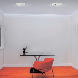 358442 SPOT NT20 266 бел/черн Встраиваемый карданный светильник IP20 LED 4000К 3*24W 100-265V GESSO-foto3