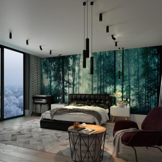 358507 OVER NT21 211 черный Светильник накладной светодиодный IP20 LED 4000K 12W 220V MAIS LED-foto3