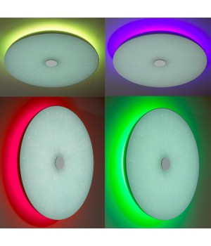 4629/DL VASTA LED SN 047 св-к ROKI muzcolor пластик LED 48Вт 3000-6500К D500 IP20 пульт ДУ/динамики-foto3