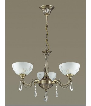 2958/3 CLASSI LN16 129 бронза, хрусталь Люстра E27 3*60W 220V NORA-foto3