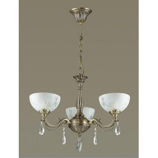 2958/3 CLASSI LN16 129 бронза, хрусталь Люстра E27 3*60W 220V NORA-foto3