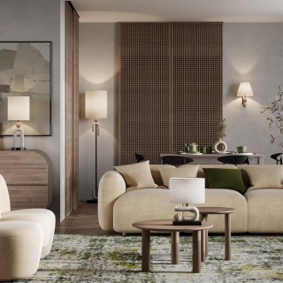 5410/1W MODERN ODL_EX23 31 черный матов./бежевый металл/полирезин/ткань Бра E14 1*40W BAGEL-foto4