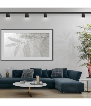 358327 PORT NT19 125 черный Трехфазный трековый свтильник IP33 LED 4000К 13W 110-265V EOS-foto3