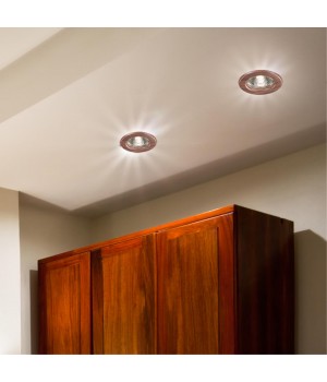 369714 SPOT NT12 309 красное дерево Встраиваемый НП светильник IP20 GX5.3 50W 12V WOOD-foto3