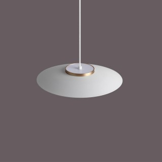 358895 OVER NT22 191 белый/золото Светильник накладной светодиодный, провод 2м IP20 LED 4000К 18W 220-240V PILZ-foto5