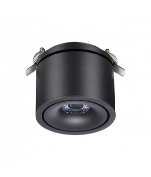 358775 SPOT NT21 241 черный Светильник встраиваемый светодиодный IP20 LED 15W 4000K 1300Лм 100-265V GRODA-foto3