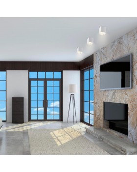 358478 OVER NT21 207 белый Светильник накладной IP20 LED 4000K 15W 200-260V RECTE-foto3